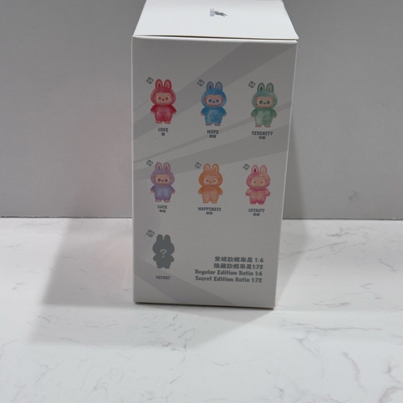 LABUBU | The Monsters Pin For Love Series, Blue Box N-Z  (NEW IN BOX) labubu- love